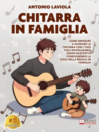 Antonio Laviola: Bestseller “Chitarra In Famiglia”, il libro su come sviluppare un coinvolgimento attivo con i propri figli attraverso l’apprendimento della chitarra